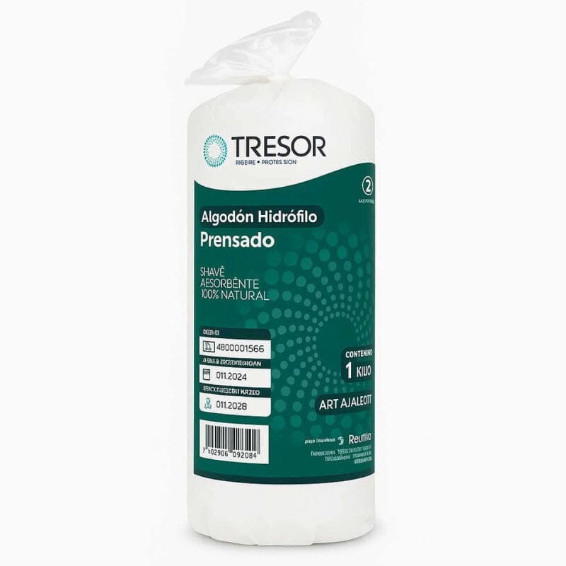 Algodón Hidrófilo Prensado 1Kilo REUTTER